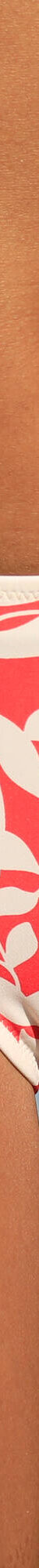 Bas de maillot de bain forme midi imprimé Linao (grenadine / écru) Bas de maillot de bain forme midi imprimé Linao (grenadine / écru)